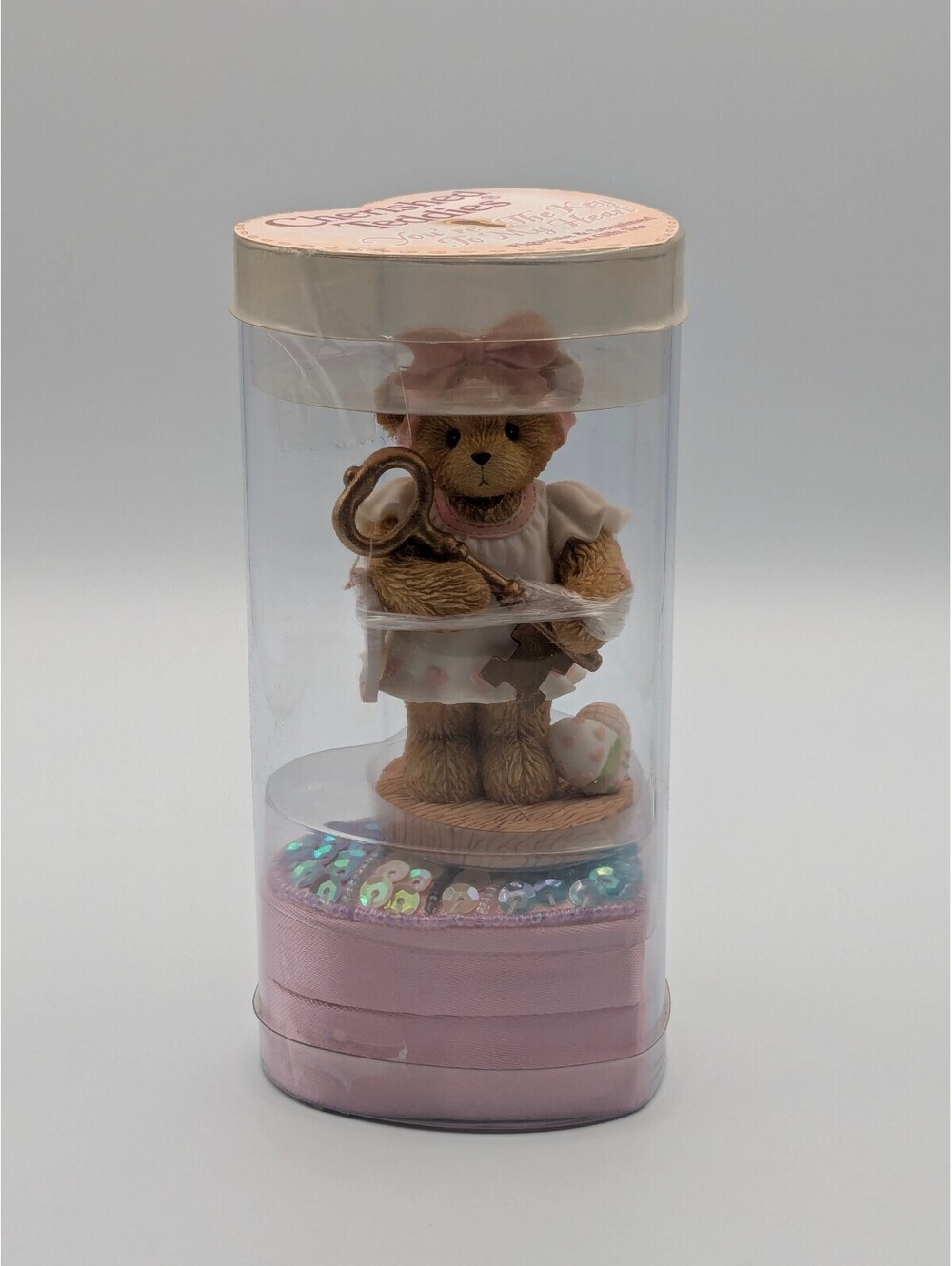 Cherished Teddies Josette You're the Key to My Heart (805610S) 2001, New